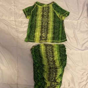 Oh Polly snakeprint Two piece set